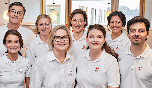 Team der Frauenarztpraxis Heussweg, Hamburg